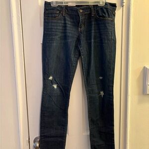 GAP Women's Dark Blue Skinny Jeans